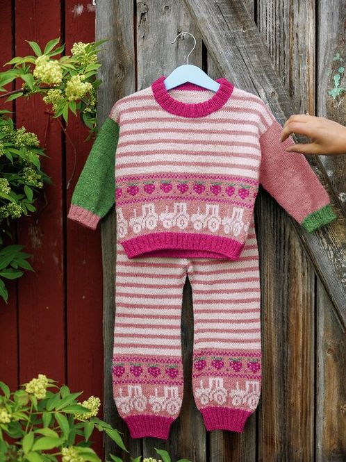 Hovedbilde Sebbi genser og bukse - Alpakka wool