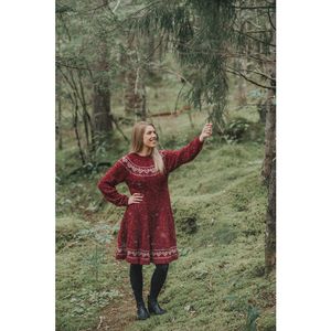 Hovedbilde Snurrekjole med hjerter voksen